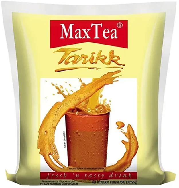 MaxTea 即溶奶茶 香醇厚實, 25g, 30包, 1袋