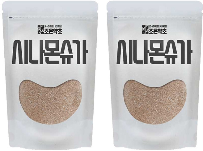 조은약초 시나몬 슈가, 500g, 2개