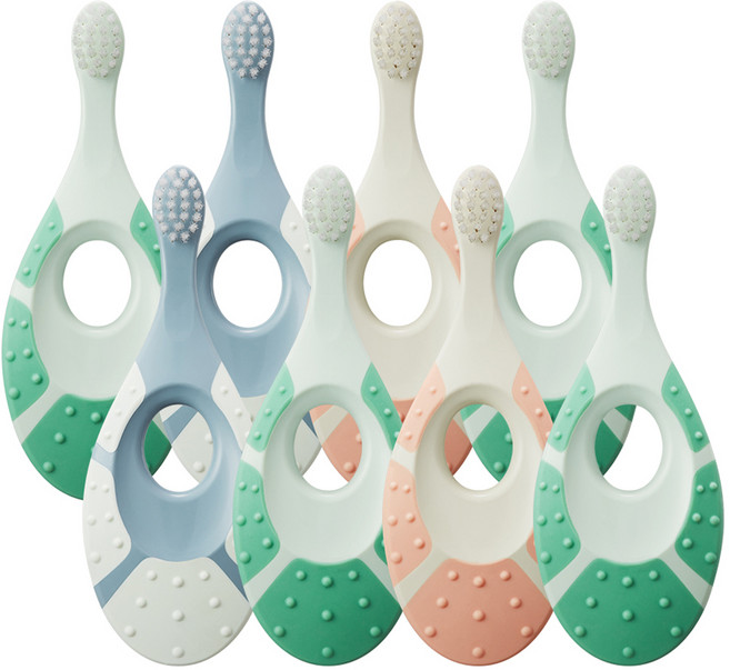 조르단 그린클린 베이비 스텝 1단계 칫솔, 랜덤발송, 8개입, 1세트