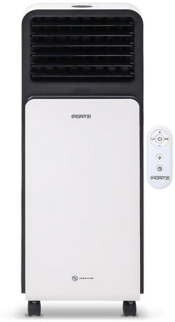 모리츠 팬 리모컨식 슬림형 PTC 업소용 디지털 온풍기, MO-PT3000, 화이트