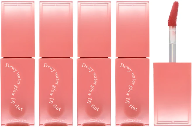 맥퀸뉴욕 듀이 워터 글로우 틴트, 03 피치듀, 3.5g, 4개 - 쿠팡