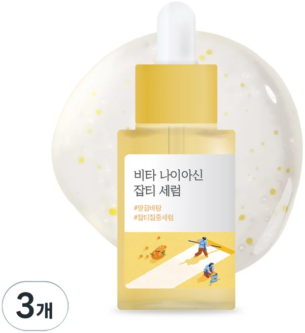 라운드랩 비타 나이아신 잡티 세럼, 30ml, 3개 - 쿠팡