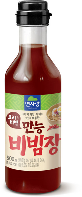 면사랑 요리비법 만능비빔장, 500g, 1개