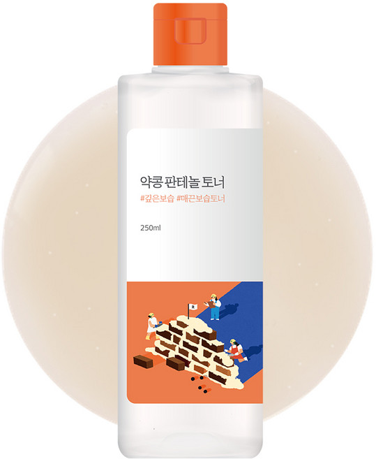 라운드랩 약콩 판테놀 토너, 250ml, 1개