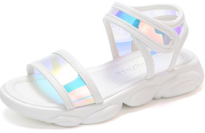 베베마루 여아용 그램 반짝이 샌들 9996