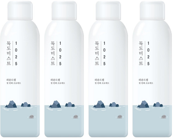라운드랩 1025 독도 미스트, 150ml, 4개