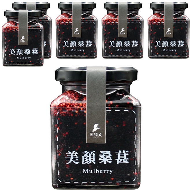 SAN A LANG 三矮人 美顏桑葚果釀, 270g, 6罐