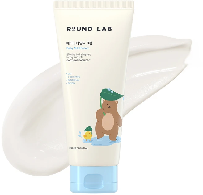 라운드랩 베이비 마일드 크림, 1개, 200ml - 쿠팡