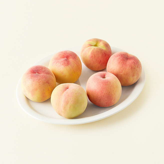 하늘작 충주 당도선별 부드러운 백도복숭아, 1.8kg(5~8입), 1개
