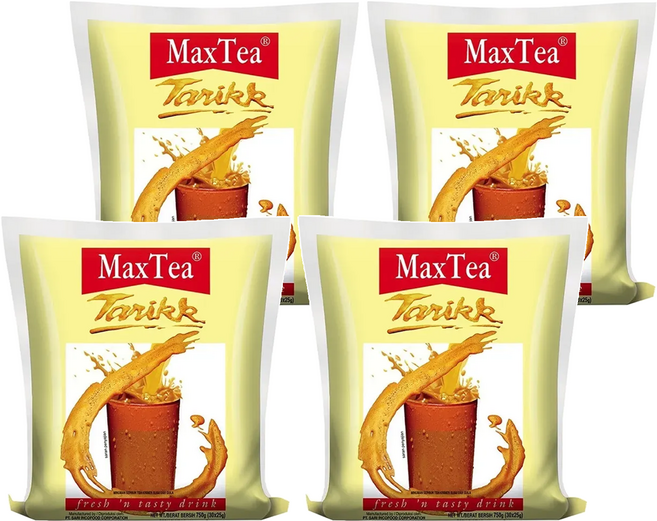 MaxTea 即溶奶茶 香醇厚實, 25g, 30包, 4袋