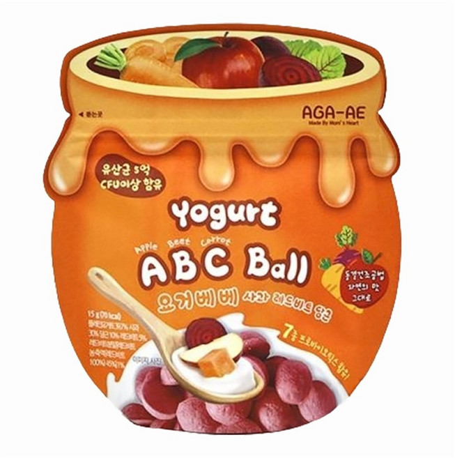 AGA-AE 益生菌寶寶優格球, 1包, 15g, 綜合ABC