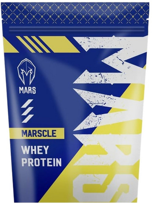 MARS 戰神 MARSCLE 濃縮乳清蛋白 花生牛奶, 500g, 1包
