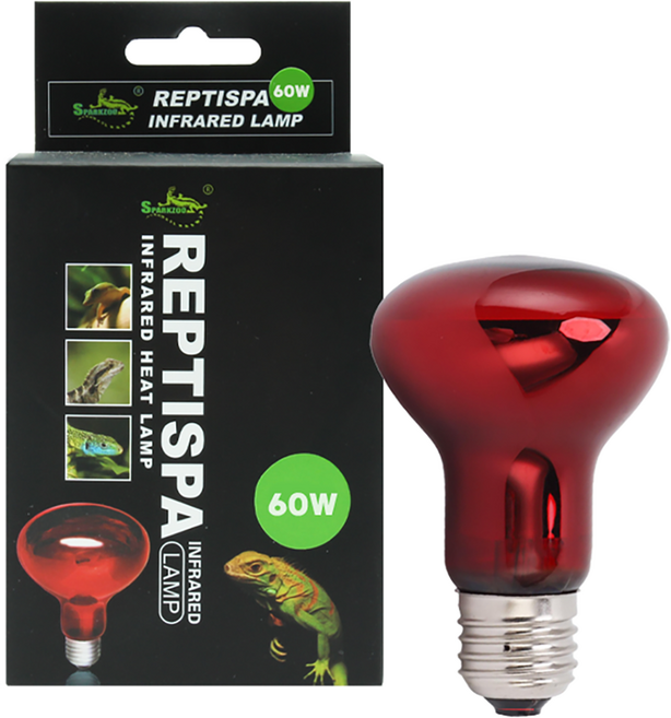 스파크주 적외선 램프 60W, 혼합색상, 1개