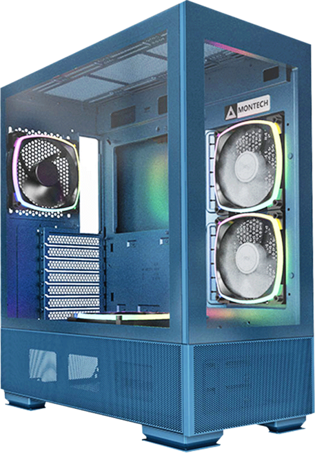 MONTECH 君主 SKY TWO 電腦機殼 支援ATX/Micro-ATX/Mini-ITX, 1個