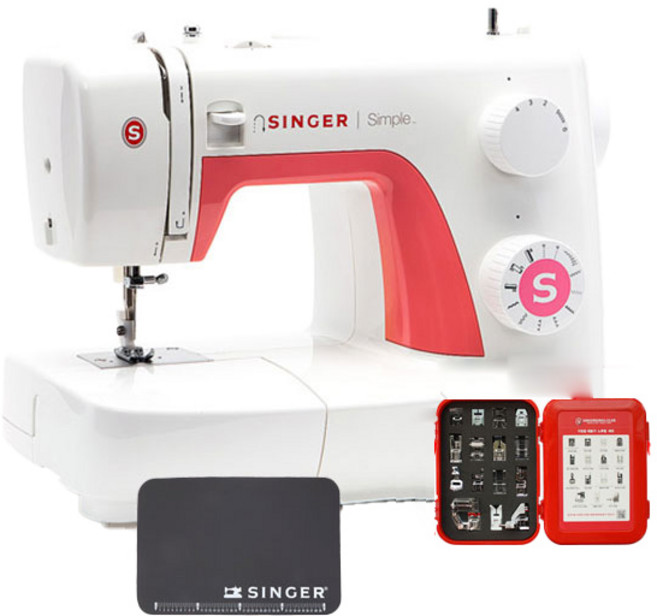 싱거 가정용 미싱 11종패턴 + 매트 세트, 3210(미싱), 혼합색상