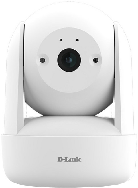 D-Link 友訊科技 1296P 2K 迷你360度旋轉無線網路夜視攝影機 3百萬畫素, 1台, DCS-6501LH/C