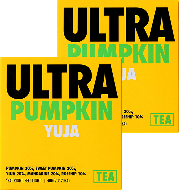 울트라잇츠 울트라 호박 유자차 20p, 2g, 20개입, 2개, 2g