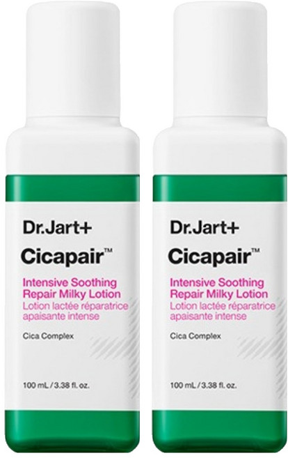 닥터자르트 시카페어 인텐시브 수딩 리페어 밀키 로션, 100ml, 2개