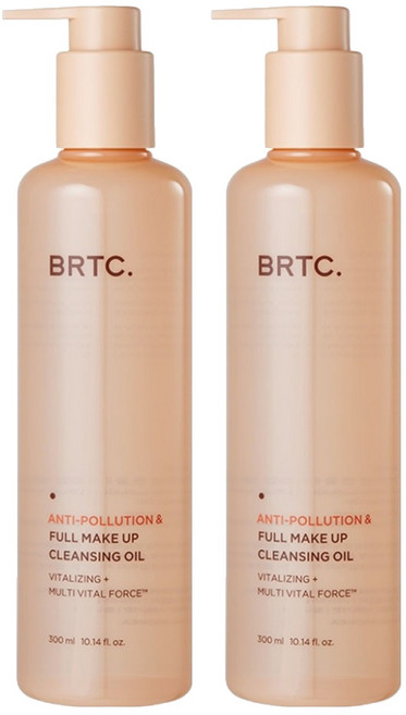 BRTC. 維他命溫和全臉卸妝油, 2瓶, 300ml
