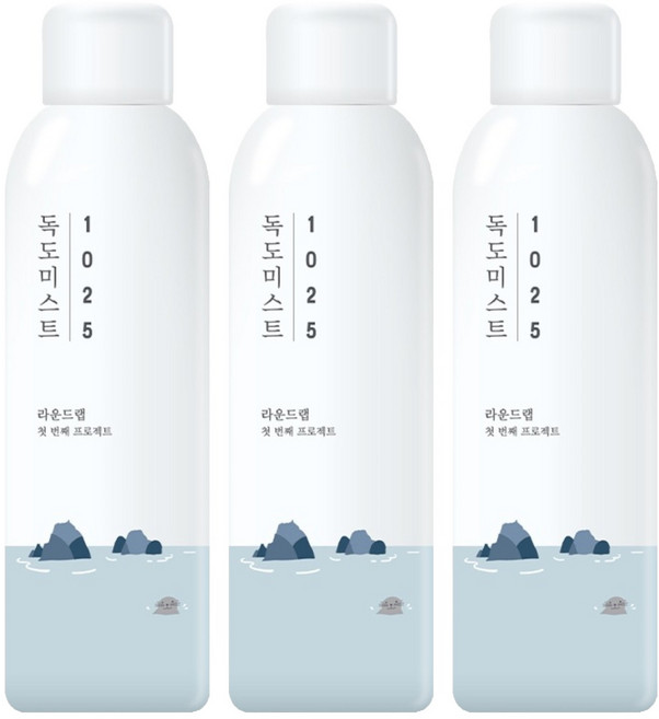 라운드랩 1025 독도 미스트, 150ml, 3개