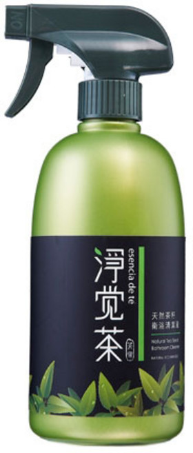 TEAPOWER 茶寶 淨覺茶 天然茶籽衛浴清潔液 深入隙縫 溫和植萃 含制菌茶樹精油, 500ml, 1瓶