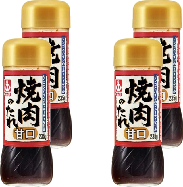Ikari 伊加利 燒肉醬 甘口, 235g, 4瓶