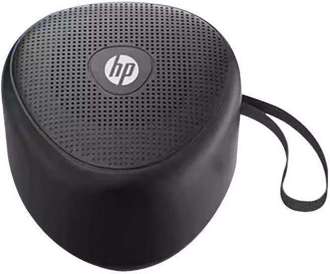hp 惠普 愛心型輕便多功能藍芽音響, 黑色, BTS09