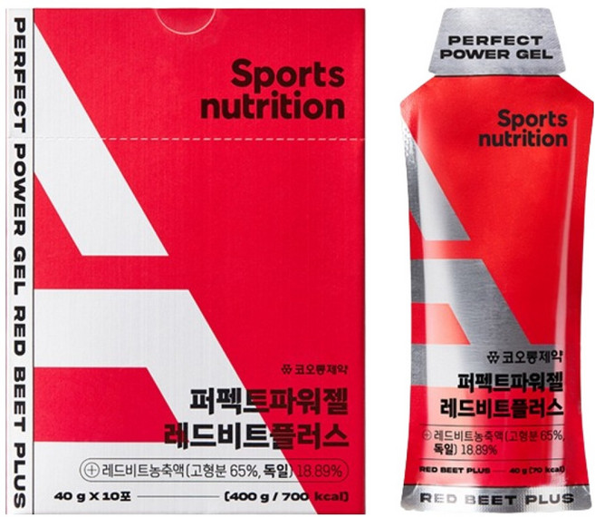 KOLON PHARMA Perfect Power Gel 紅甜菜Plus 10入, 400g, 1個