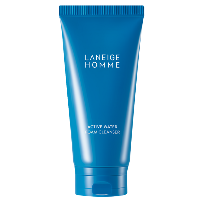 LANEIGE 蘭芝 男士活力保濕洗面乳 活性深層泡沫, 150ml, 1條