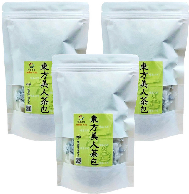 啡茶不可 東方美人茶包, 3.5g, 20入, 3袋
