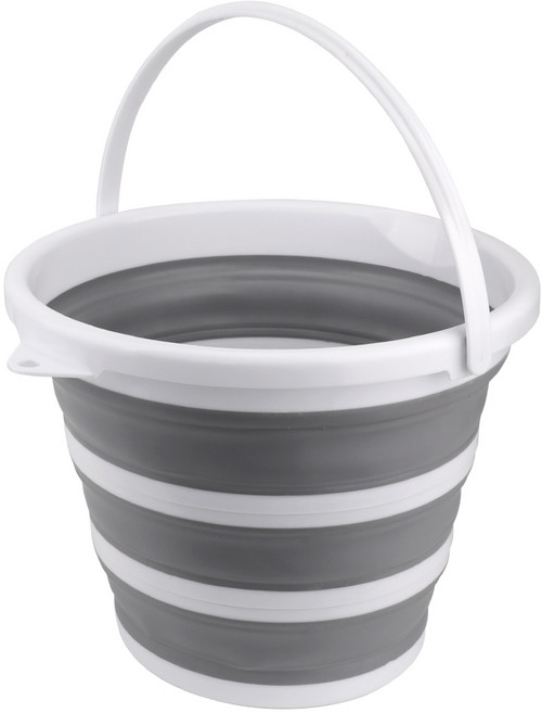 코멧 다용도 접이식 바구니, 그레이 + 화이트, 1개