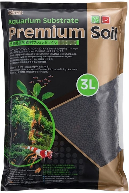 ISTA 伊士達 優質日本黑土 大顆粒, 3L, 1袋