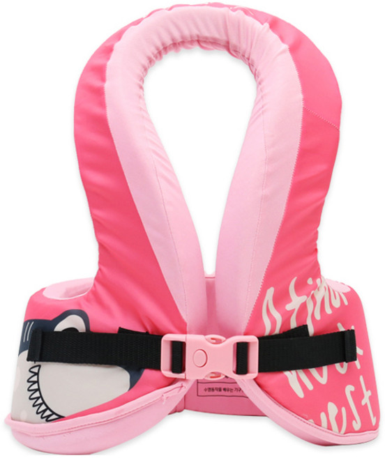 아티나 말랑말랑 넥베스트 부력보조복, 핑크, 1개