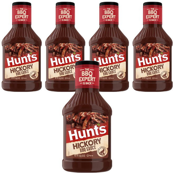 Hunt's 山胡桃煙燻風味烤肉醬, 510g, 5個