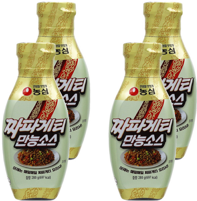 짜파게티 만능소스, 280g, 4개
