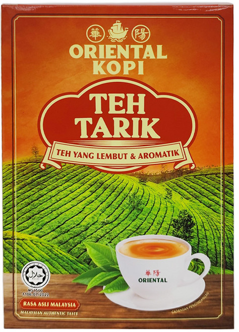 ORIENTAL KOPI 華陽 南洋拉茶風味香滑奶茶 三合一 經典原味, 40g, 10包, 1盒