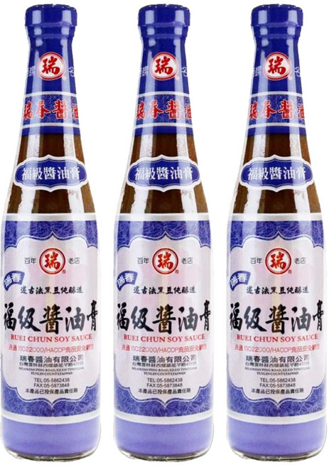 瑞春醬油 福級醬油膏, 420ml, 3瓶