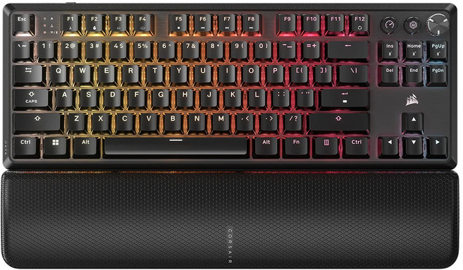 CORSAIR 海盜船 K70 PRO 電競 Wired 鍵盤 黑色 K70 PRO TKL RGB 磁軸