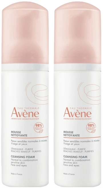 아벤느 젠틀 포밍 클렌저, 150ml, 2개 - 쿠팡