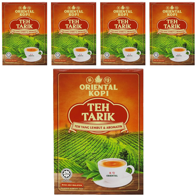 ORIENTAL KOPI 華陽 南洋拉茶風味香滑奶茶 三合一 經典原味, 40g, 10包, 5盒