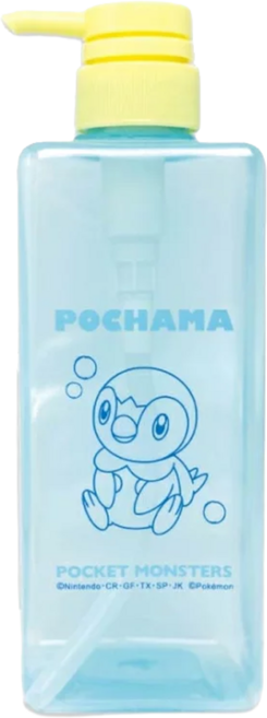 PoKeMoN 寶可夢 波加曼沐浴空罐 600ml 6.6 x 6.6 x 22cm, 319631, 1件