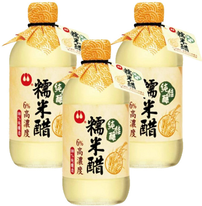 萬家香 純佳釀糯米醋, 450ml, 3瓶