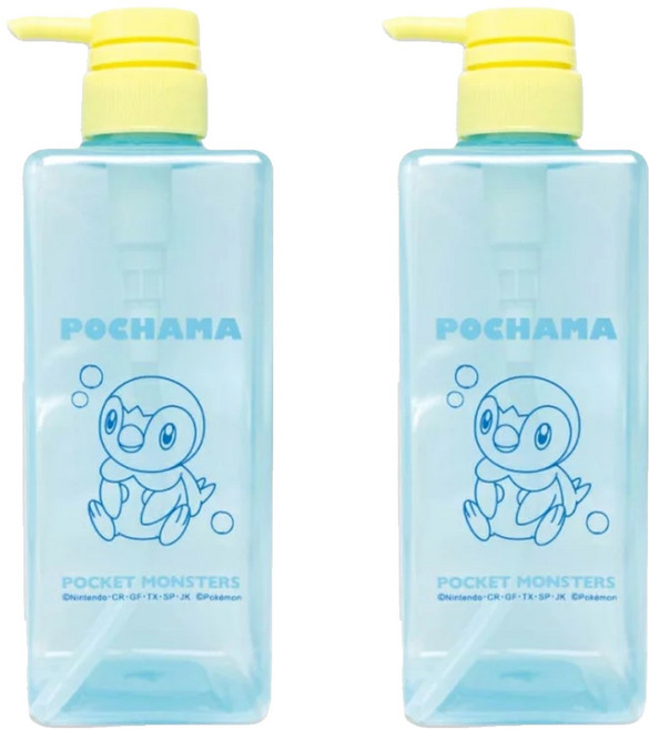 PoKeMoN 寶可夢 波加曼沐浴空罐 600ml 6.6 x 6.6 x 22cm, 319631, 2件