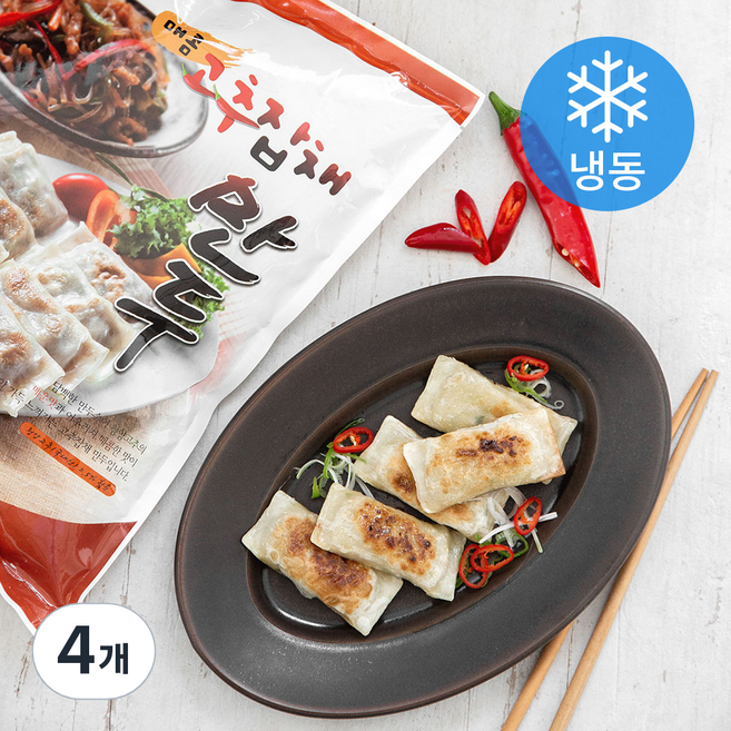 청아냉동식품 매콤고추잡채 만두 (냉동), 1.4kg, 4개