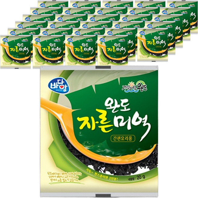 바다맘 완도 자른 미역, 20g, 30개