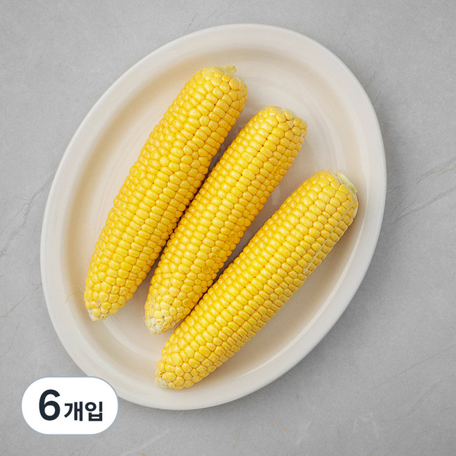 손질된 초당옥수수, 3개입, 2개