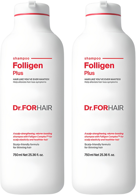 닥터포헤어 폴리젠 플러스 탈모 완화 샴푸, 750ml, 2개