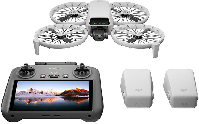 DJI Flip 플라이 모어 콤보 드론 + DJI RC 2, 혼합색상, 1개