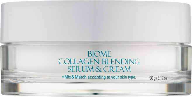 Prreti Biome 膠原蛋白雙效保濕精華&乳霜 保濕 滋養 平衡, 90g, 1罐