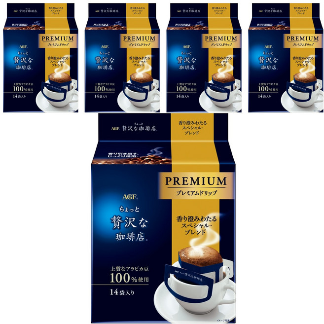 에이지에프 프리미엄 드립 스페셜 블렌드 커피, 5개, 112g
